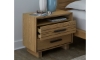 Picture of Batton Blonde Oak 2-Drawer Nightstand