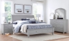 Picture of Cambridge Gray Queen Sleigh Storage Bed
