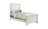 Picture of Northport White Twin Panel Bed
