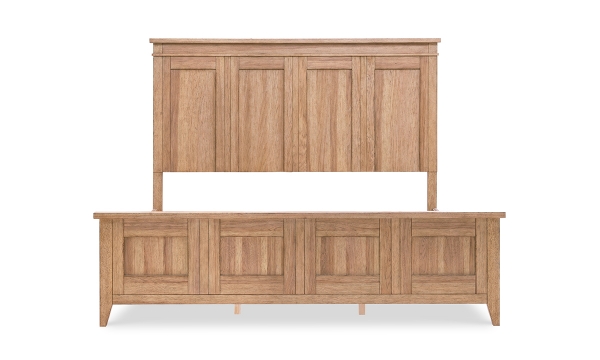Picture of Trisha Todays Traditions Hickory Queen Panel Bed