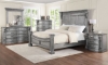 Picture of Carnegie Manor Platinum Mansion Queen Panel Bed