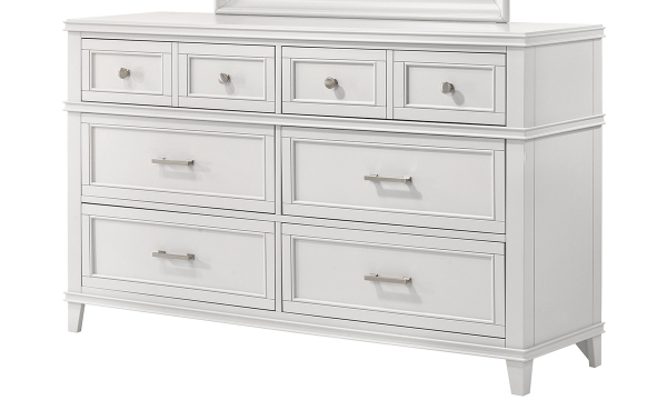 Picture of Waterpointe White 6-Drawer Dresser