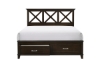 Picture of Waterpointe Cherry Queen Panel Storage Bed