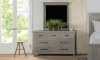 Picture of Post & Beam Industrial Smoke Gray Dresser