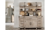 Picture of Foundry Weathered Stone Sideboard and Hutch