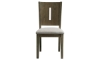 Picture of Zane Parchment Upholstered Counter Chair