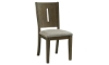 Picture of Zane Parchment Upholstered Counter Chair