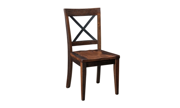 Picture of Baltic Solid Reclaimed Barnwood Oak Side Chair