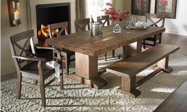 Picture of Cape Town Acacia Wood 5-Piece Dining Set