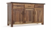 Picture of Heritage Solid Reclaimed Barnwood Oak 3-Door Server