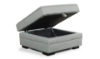 Picture of Prospect Gray Cocktail Storage Ottoman
