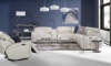 Picture of Plymouth White Leather 6-Piece Power Sectional