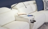 Picture of Plymouth White Leather 6-Piece Power Sectional