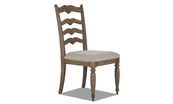 Picture of Nashville Linen Ladder Back Side Chair
