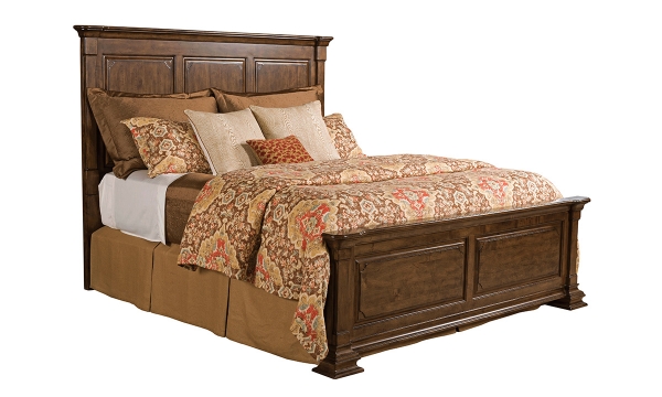 Picture of Monteri Truffle Queen Panel Bed