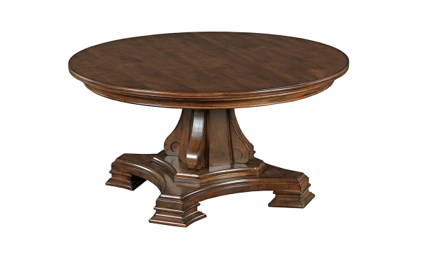 Picture of Portolone Truffle Round Cocktail Table