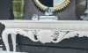 Picture of Incus White Carved Console Table