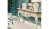 Picture of Incus Striped Oak Carved Console Table