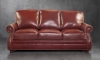Picture of Gunnison Red Leather Sofa