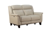 Picture of Kimball Cream Leather Dual Power Loveseat