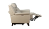 Picture of Kimball Cream Leather Dual Power Loveseat
