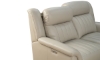 Picture of Kimball Cream Leather Dual Power Loveseat
