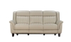 Picture of Kimball Cream Leather Dual Power Sofa