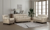 Picture of Kimball Cream Leather Dual Power Sofa