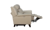 Picture of Kimball Cream Leather Dual Power Sofa