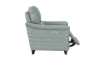 Picture of Malone Blue Leather Power Recliner