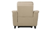Picture of Malone Cream Leather Power Recliner