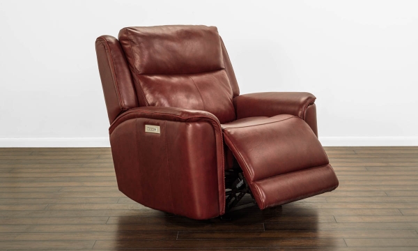 Picture of Rainier Fire Leather Power Recliner