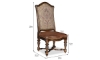 Picture of Valencia Dark Oak Side Chair