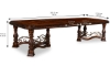 Picture of Valencia Dark Oak Trestle Dining Table