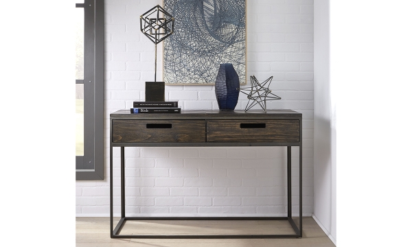 Picture of Bradley Fudge 2-Drawer Console Table