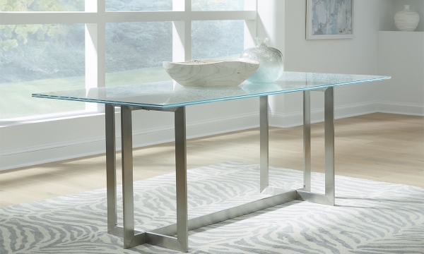 Picture of Eliza Glass Top Dining Table