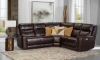 Picture of Rainier Trail Leather 3-Piece Power Sectional