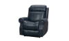 Picture of Langston Blue Leather Triple Power Lift Chair