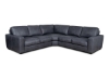 Picture of Matera Shale Leather 3-Piece Sectional