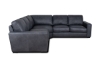 Picture of Matera Shale Leather 3-Piece Sectional