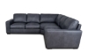 Picture of Matera Shale Leather 3-Piece Sectional