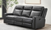 Picture of Rhodes Gray Leather Reclining Sofa