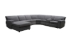 Picture of Turner Charcoal 4-Piece Left Storage Sleeper Power Sectional