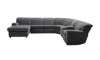 Picture of Turner Charcoal 4-Piece Left Storage Sleeper Power Sectional