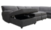 Picture of Turner Charcoal 4-Piece Left Storage Sleeper Power Sectional