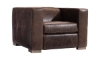 Picture of Arrezio Brown Leather Power Recliner
