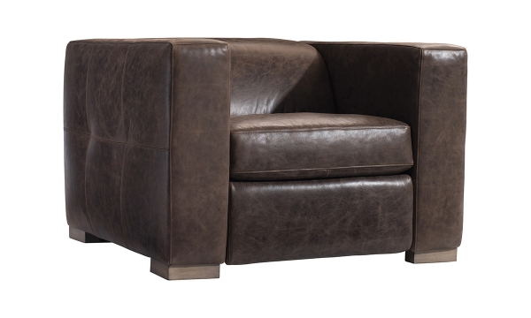 Picture of Arrezio Brown Leather Power Recliner