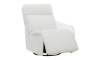 Picture of Parc White Leather Power Recliner