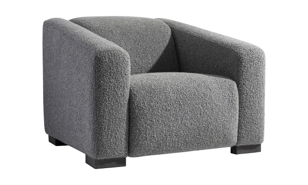 Picture of Siena Light Gray Boucle Power Recliner