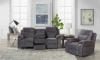Picture of Tarah Granite 2-Piece Triple Power Sofa Set